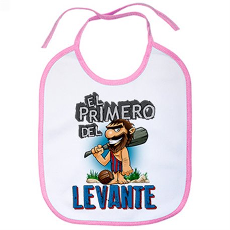 Babero frase el primero del Levante para hincha de su equipo de fútbol