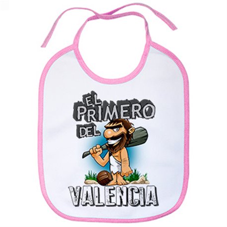 Babero frase el primero del Valencia para hincha de su equipo de fútbol