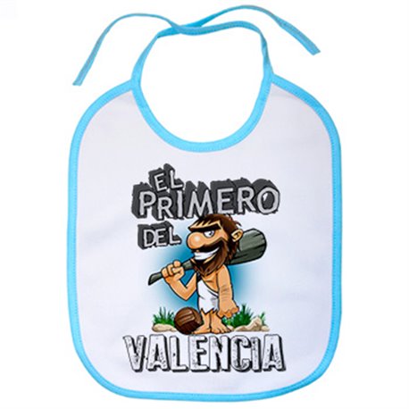 Babero frase el primero del Valencia para hincha de su equipo de fútbol