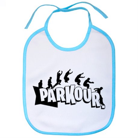 Babero apasionado del Parkour