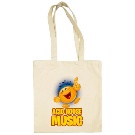 Bolsa de tela Acid House Music