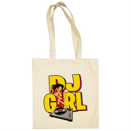 Bolsa de tela DJ Girl