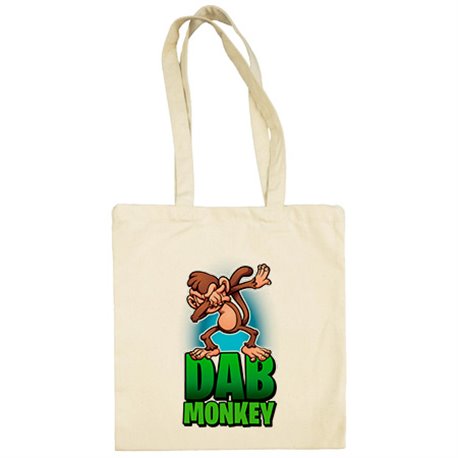 Bolsa de tela Hip Hop Dab Monkey