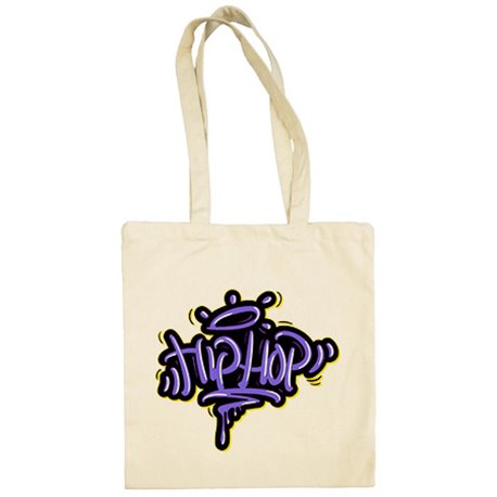 Bolsa de tela Hip Hop pintura