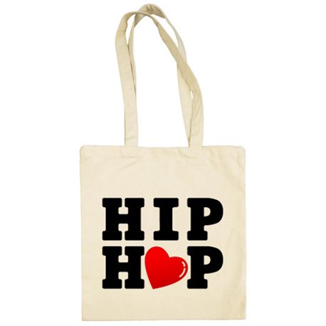 Bolsa de tela I Love Hip Hop