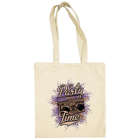 Bolsa de tela It Is Party Time