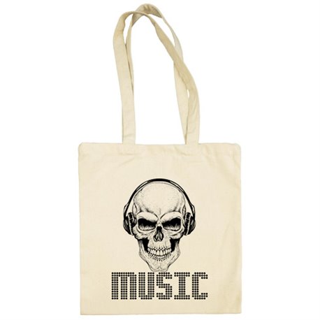 Bolsa de tela Listen Music