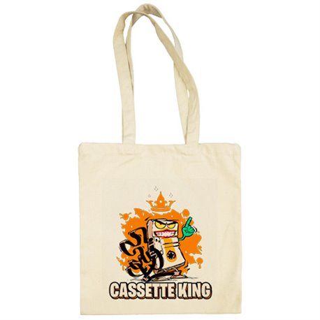 Bolsa de tela Music Cassete King