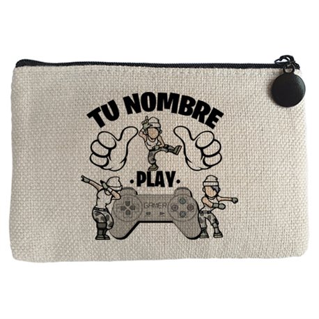 Monedero frase este gamer vicia parodia pose Dab Floss personalizable con nombre ejemplo