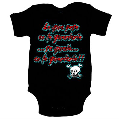 Body bebé Lo que pasa en la guardería se queda en la guardería