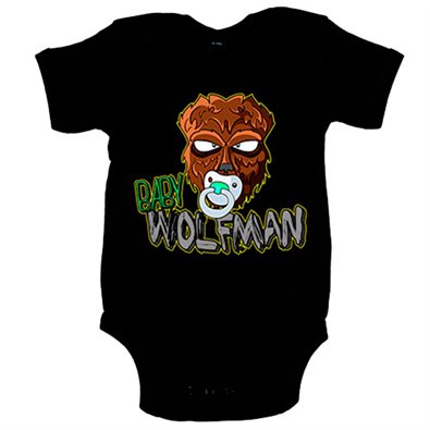 Body bebé Wolfman Baby Hombre Lobo bebé 