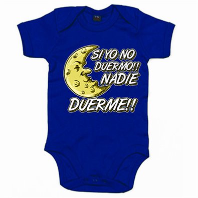 Body bebé Si yo no duermo nadie duerme