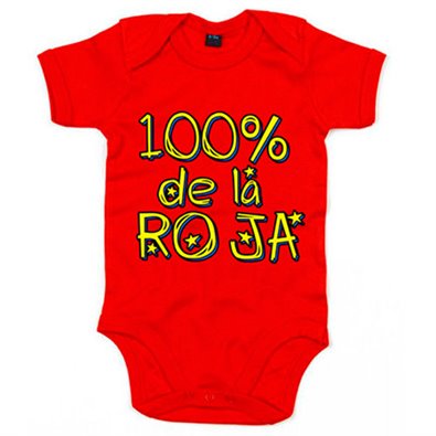 Body bebé 100% de La Roja