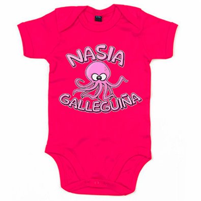 Body bebé Nacida galleguiña gallega nacida en Galicia