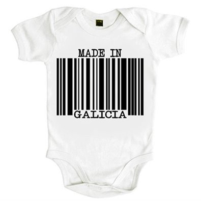 Body bebé Made in Galicia nacido en Galicia
