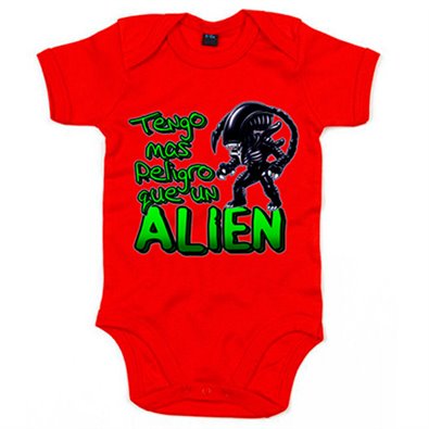 Body bebé Tengo más peligro que un Alien