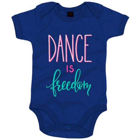 Body bebé Dance Is Freedom