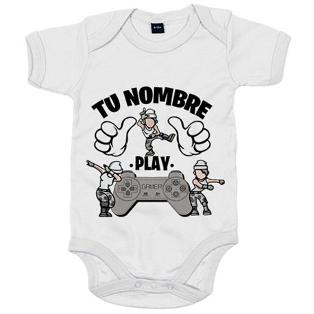 Body bebé frase este gamer vicia parodia pose Dab Floss personalizable con nombre ejemplo