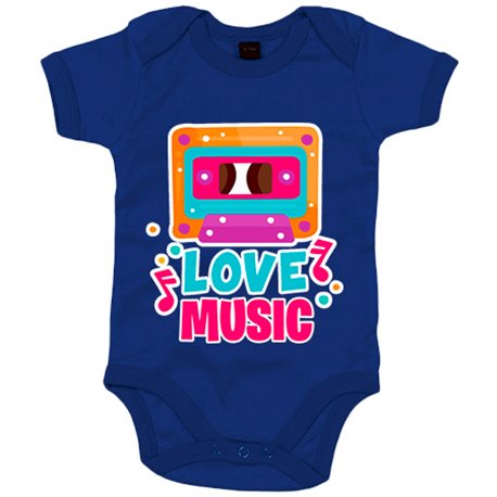 Body bebé Love Music casete