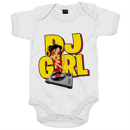 Body bebé DJ Girl