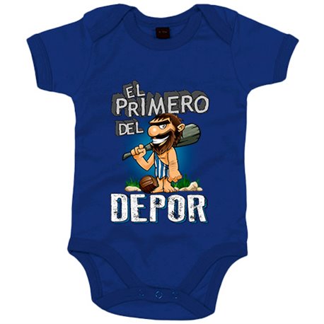 Body bebé frase el primero del Depor para hincha de su equipo de fútbol