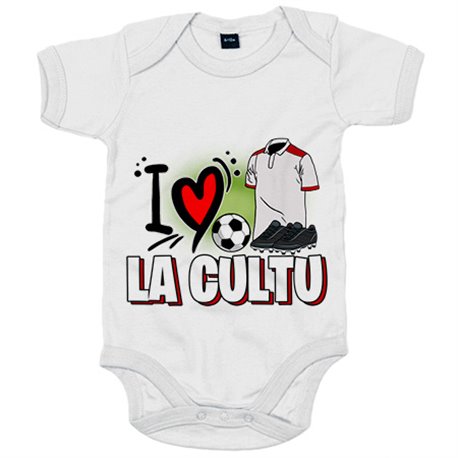 Body bebé para enamorado de su equipo de fútbol de la Cultu