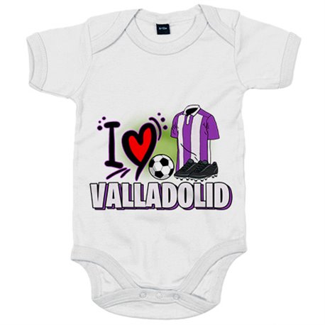 Body bebé para enamorado de su equipo de fútbol de Valladolid