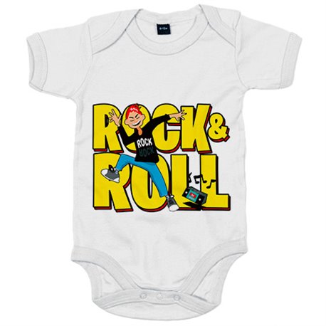 Body bebé Rock And Roll
