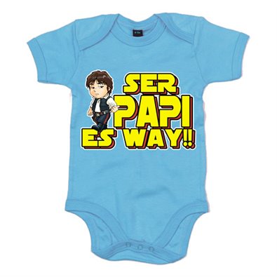 Body bebé Star Wars Han Solo ser papi es way