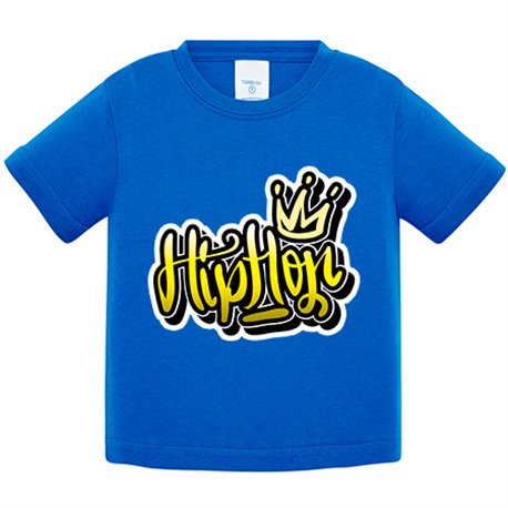 Camiseta bebé Hip Hop King