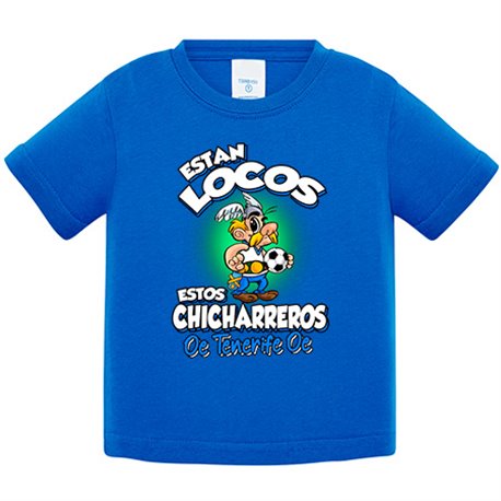 Camiseta bebé parodia de Asteris para aficionados al fútbol de Tenerife