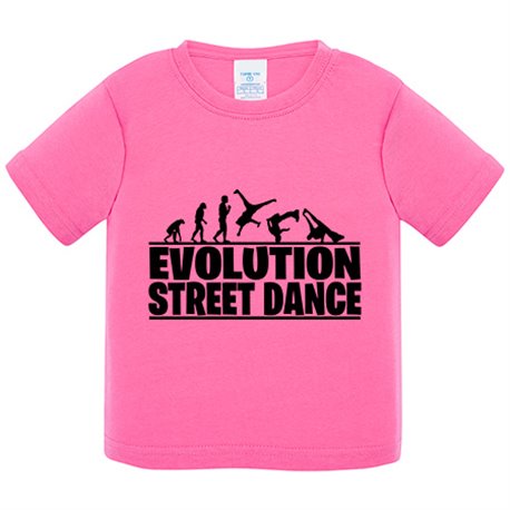 Camiseta bebé Evolution Street Dance