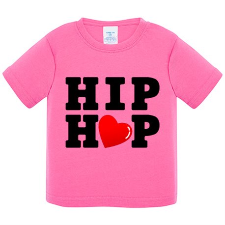 Camiseta bebé I Love Hip Hop