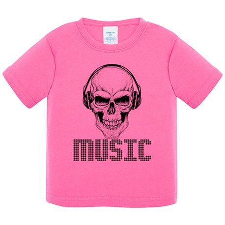 Camiseta bebé Listen Music