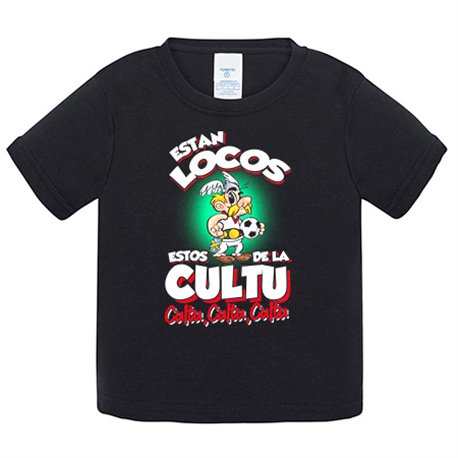 Camiseta bebé parodia de Asteris para aficionados al fútbol de la Cultu