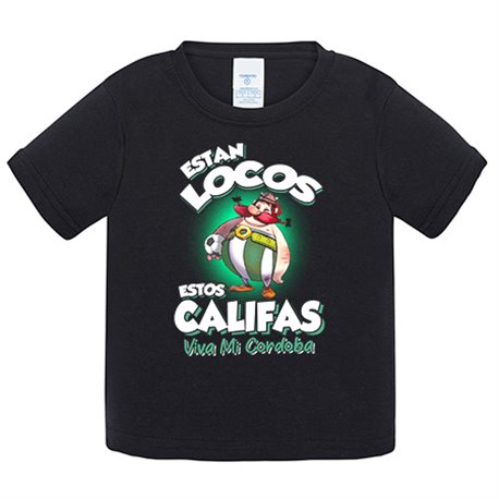 Camiseta bebé parodia de Obelis para aficionados al fútbol de Córdoba