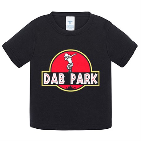 Camiseta bebé parodia para gamer pose baile dab park