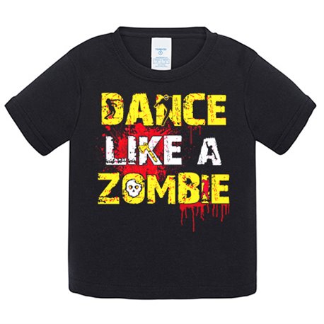 Camiseta bebé Dance Like A Zombie