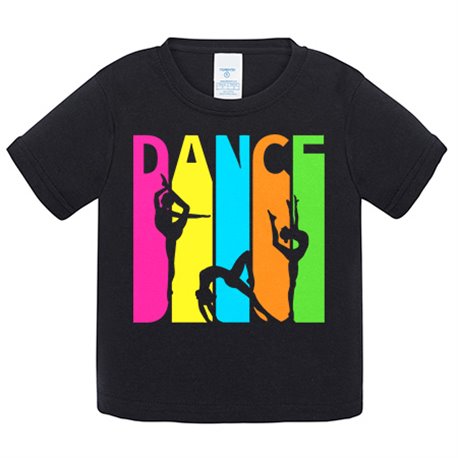 Camiseta bebé Dance poses de baile