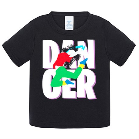 Camiseta bebé Hip Hop Dancer Bailarina