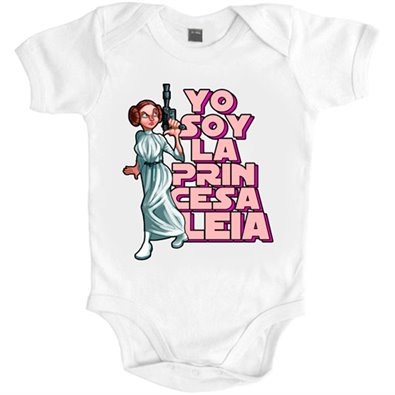 Body bebé Star Wars Soy Princesa Leia