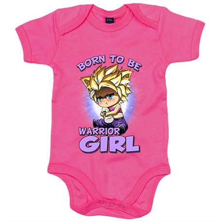 Body bebé nacida para ser super guerrera