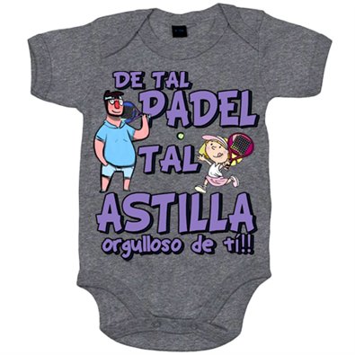 Body bebé padre y niña de tal padel tal astilla orgulloso de ti