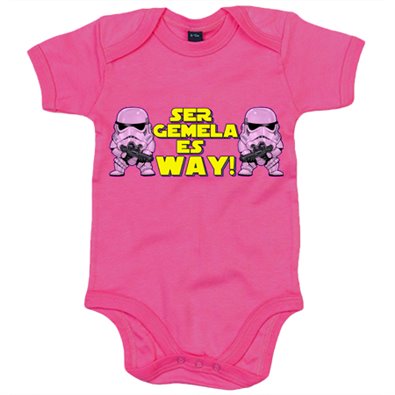 Body bebé ser gemela es Way parodia clones rosas