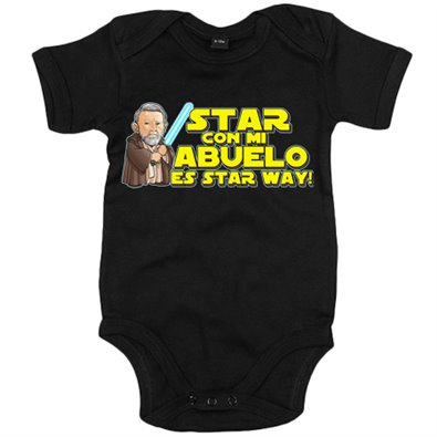 Body bebé parodia de las galaxias estar con mi abuelo es star way