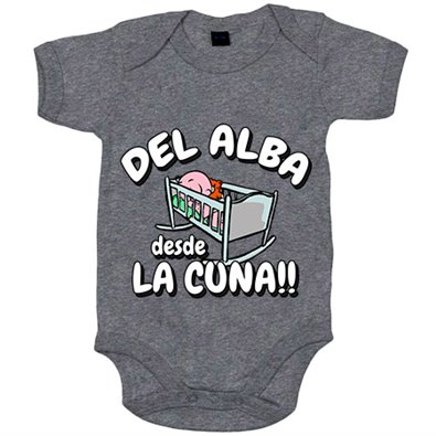 Body bebé del Alba desde la cuna Albacete fútbol