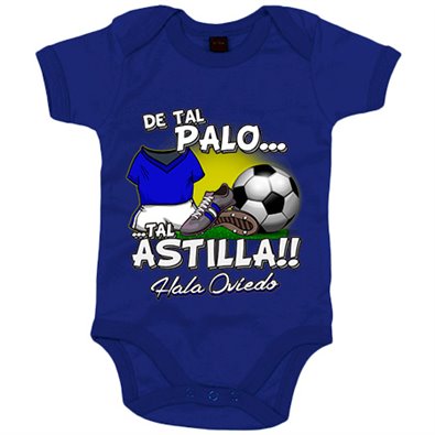 Body bebé De tal palo tal astilla Oviedo fútbol