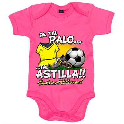Body bebé De tal palo tal astilla Villarreal fútbol