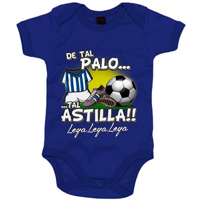Body bebé de tal palo tal astilla de Leganés para aficionado al fútbol