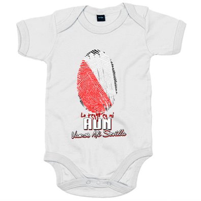 Body bebé lo tengo en mi ADN futbolero de Sevilla